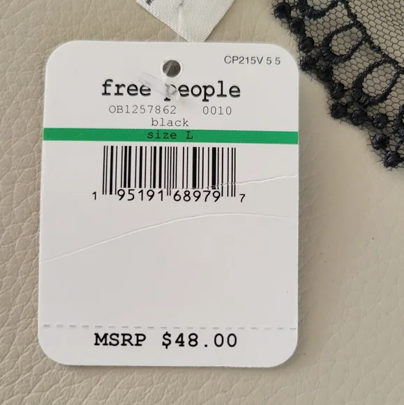 NWT Free People  "When in Rome" Bralette - Picture 6 of 6